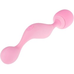 Universal Vibrator Silikone Massageapparat Pink
