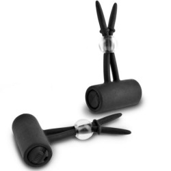 Vibrator za bradavice od silikona s funkcijom usisavanja