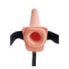 9 Postroj s realistickým ejakulačním penisem 22,9 cm