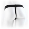 9 Arnês Com Testículos Oco Man 22.9 Cm Castanho