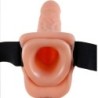 Arnese Regolabile Controllo Remoto Pene Realistico Con Testicoli 23 Cm