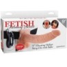 Arnes Ajustable Control Remoto Pene Realistico Con Testiculos 23 Cm