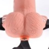 Nastavljiv Pas Daljinski Upravljalnik Realističen Penis Z Modami Polnilni Z Vibratorjem 15 Cm