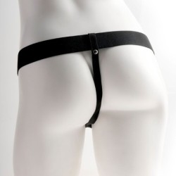 Imbracatura Regolabile Pene Realistico Con Testicoli Ricaricabile E Vibratore 15 Cm