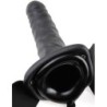 Harnașament Vibrator Cavitar 19 Cm Negru