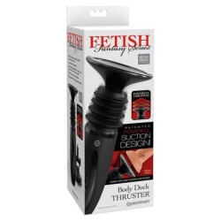 Body Dock Thruster Suporta Dildos Com 7 Modos De Empurrão Preto