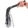 Gegroefde Mango Cat-O-Nine Tails Zweep