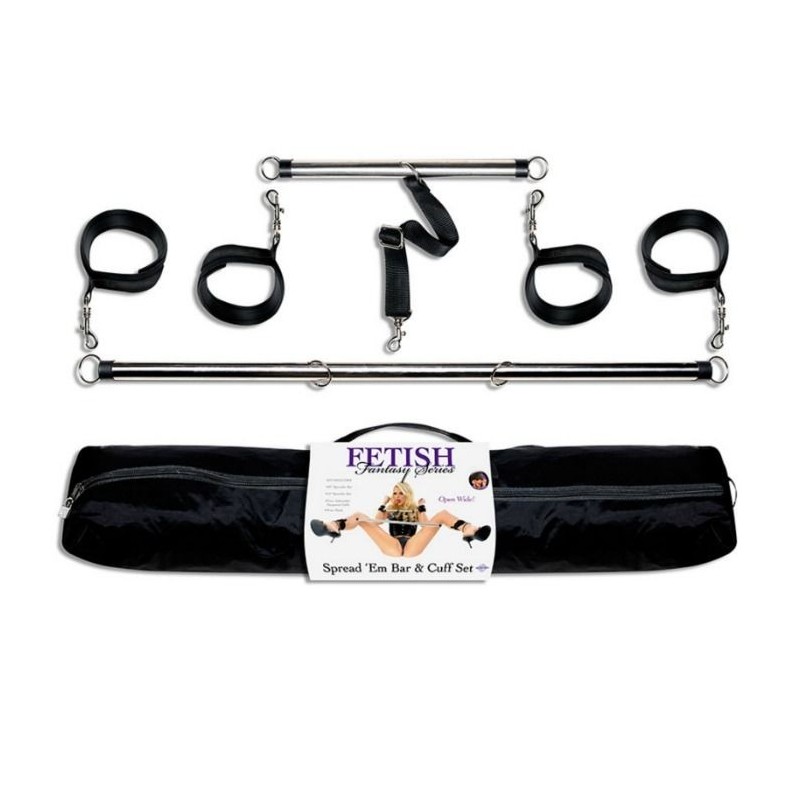 Conjunto Restrição Barras e Algemas Fetish