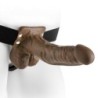 Strap-On Oco Com Testículos 17,8 Cm