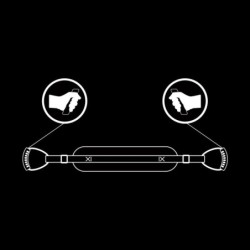 Hám a kutyapózhoz, neoprén béléssel