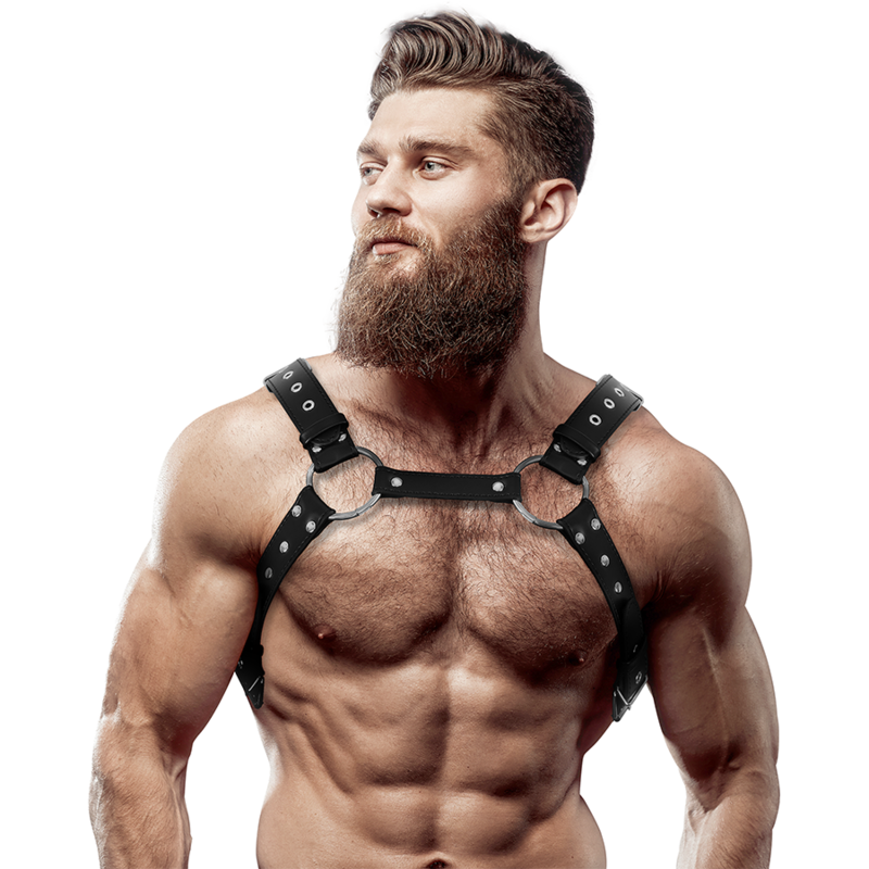 Arreio Ecopele Peitoral Com Tachas Homem