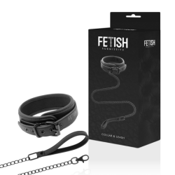 Coleira Com Corrente Com Forro De Neoprene