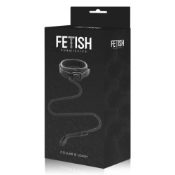Coleira Com Corrente Com Forro De Neoprene