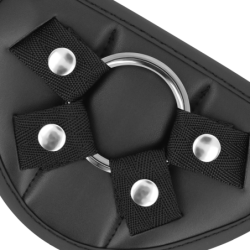 Arschfickgeschirr mit Dildo und Vibrations-Ei mit Fernbedienung Watchme Technologie L