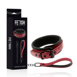 Coleira Com Corrente Com Forro De Neoprene