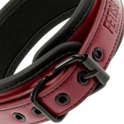 Coleira Com Corrente Com Forro De Neoprene