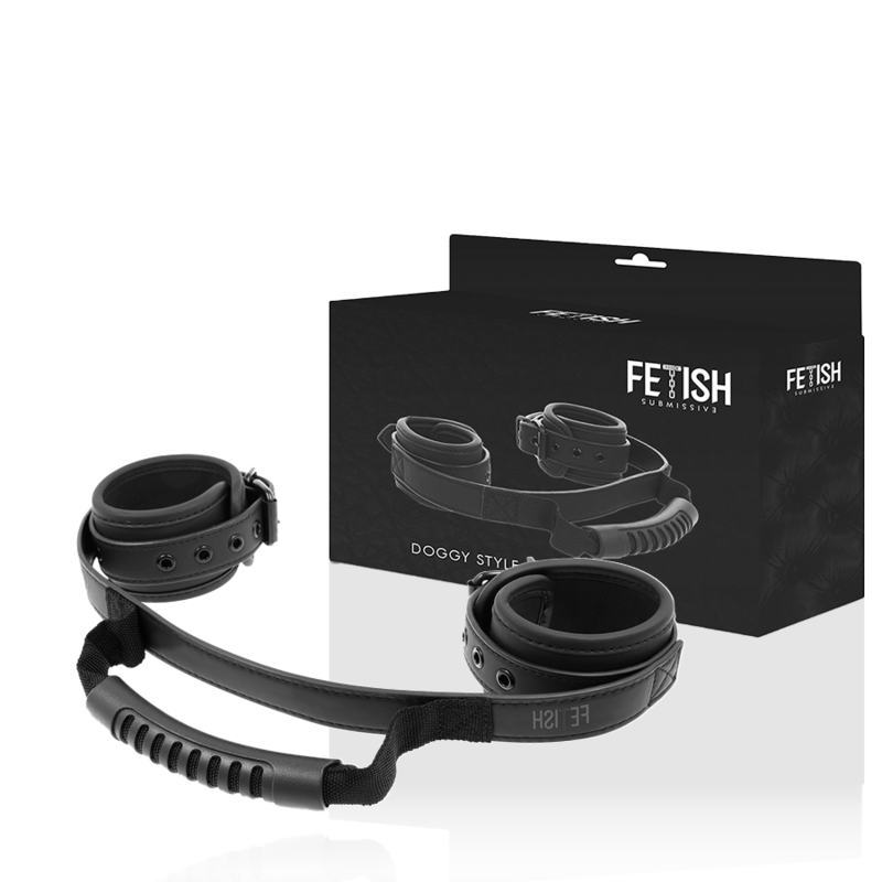 Cuffs With Pull Handle With Neoprene Lining