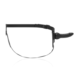 Silikone Sort Realistisk 16 Cm