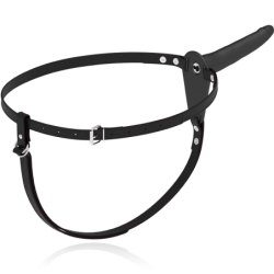 Černý silikonový vibrátor 15 cm