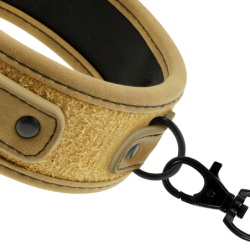 Fetish Submissive Origen - Collare Con Catena Foderato in Neoprene