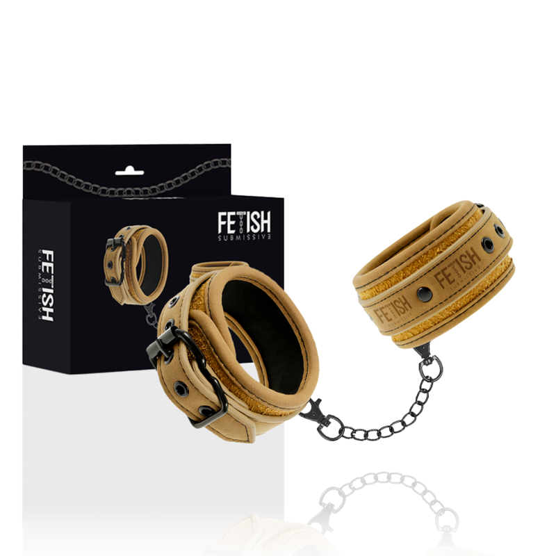 Fetish Submissive Origen - Algemas Couro Vegano Com Forro De Neoprene