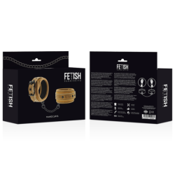 Fetish Submissive Origen - Cătușe Piele Vegană Cu Căptușeală Din Neopren