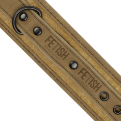 Fetish Submissive Origen - Algemas de Tornozelos em Couro Vegano com Forro de Neoprene