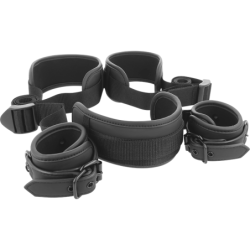 Posição Master Com 4 Algemas Com Forro De Neoprene