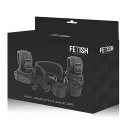 Posição Master Com 4 Algemas Com Forro De Neoprene