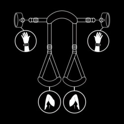 Pozícia Nohy Otvorené S Pútkami S Podšívkou Z Neoprénu