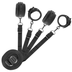 Conjunto de Algemas e Amarras com Forro de Neoprene