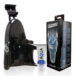 Turbo Thrust Blue Ice + Universal Launch + Aqua Quality Gleitmittel 50 ml