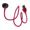 Magnetisk USB-oplader Rød