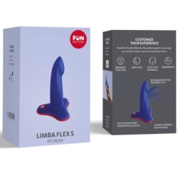 Limba Godemiché Flexible Bleu Taille S
