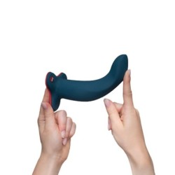 Limba Dildo Flex L Žametno modra