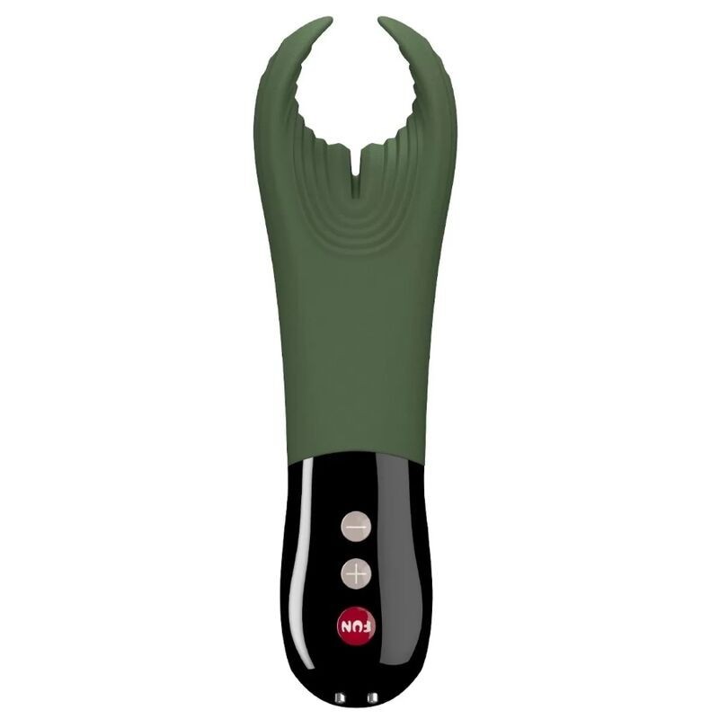 Masturbationsfilt Vibrator Deep Moss Green & Svart