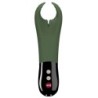 Manta Masturbator Vibrator Deep Moss Green & Schwarz