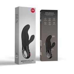 Miss Bi Rabbit Vibrator Svart Line