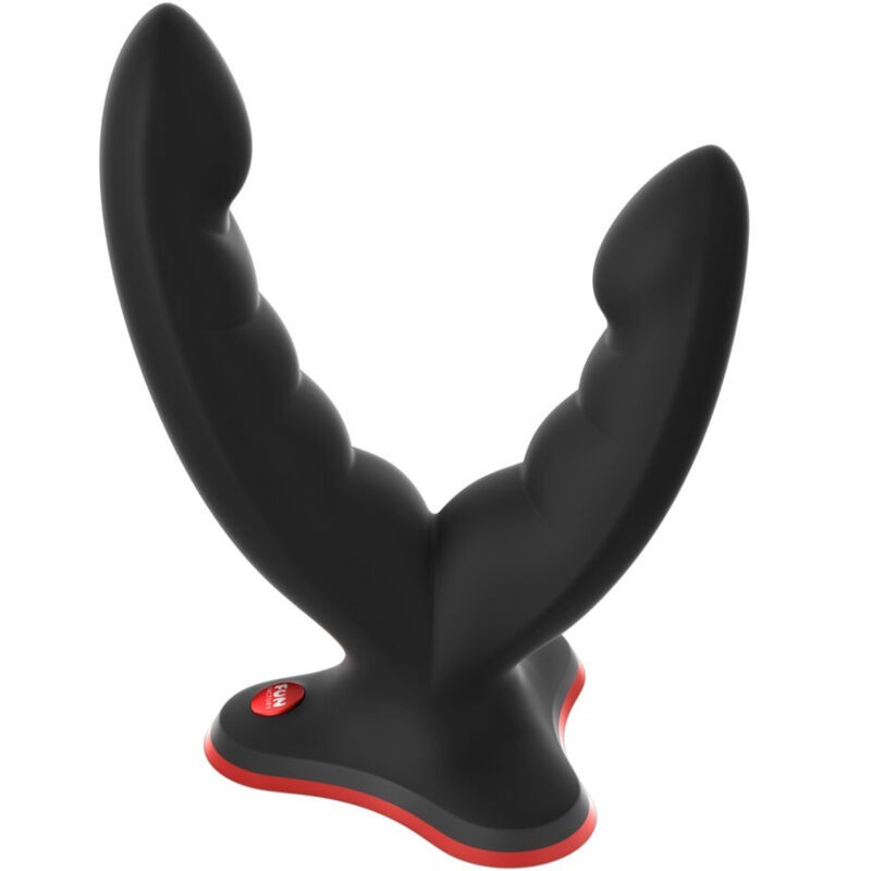 Ryde Dildo & Dubbele Massager Zwart