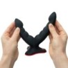 Ryde Dildo & Dubbele Massager Zwart