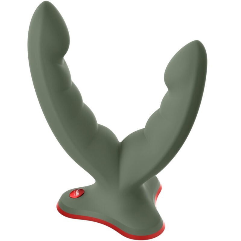 Ryde Dvojitý Dildo & Masážní Strojek Zelený