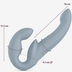 Share Vibe Pro Doppel-Vibrator Grau