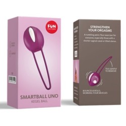 Smartball Bekkenbodemtrainer Uno Wit/Druif