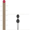 Smartballs Duo Dubens Rutuliukai Pilka/Juoda
