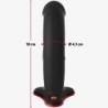 The Boss Realistisk Sort Dildo