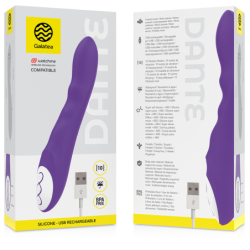 Dante Lilla Vibraator Ühildub Watchme Wireless Technology'ga