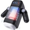 Game Cup - Mandlig Masturbator Med Vibration Og Varmefunktion Med Mobilholder - Sort