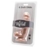 Dildo 12 Cm Com Testículos Natural