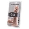 Dildo 18 Cm Met Natuurlijke Testikels