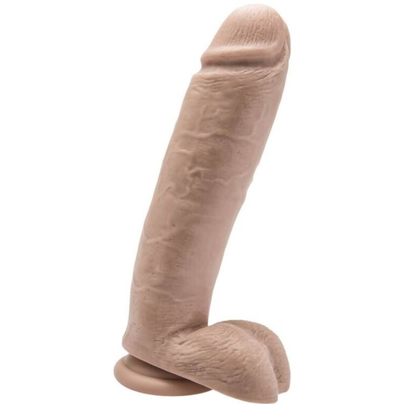 Dildo 25,5 Cm Com Testículos Natural